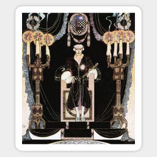 The Iron King by Kay Nielsen Sticker